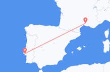Voli da Nîmes, Francia to Lisbona, Portogallo