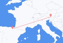 Voos de Klagenfurt, Áustria para Vitória-Gasteiz, Espanha