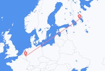 Flights from Petrozavodsk, Russia to Maastricht, the Netherlands