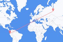 Flights from Guayaquil, Ecuador to Surgut, Russia