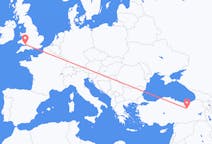 Flights from Erzincan, Turkey to Cardiff, Wales