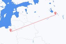 Flights from Yaroslavl, Russia to Szymany, Szczytno County, Poland