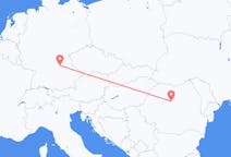 Flyg från Targu Mures, Rumänien till Nürnberg, Tyskland