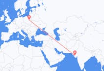 Flights from Kandla, India to Warsaw, Poland