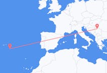 Flyg från Belgrad, Serbien till Santa Maria, Kap Verde, Portugal