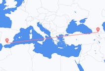Flyreiser fra Tbilisi, Georgia til Granada, Spania