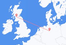 Flyrejser fra Hannover, Tyskland til Glasgow, Skotland