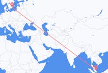 Flights from Kuantan, Malaysia to Kalmar, Sweden