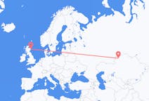 Flyreiser fra Kostanaj, Kasakhstan til Aberdeen, Skottland