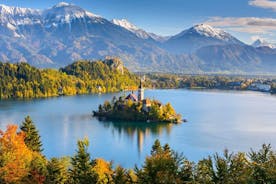 Lubiana e il lago di Bled - tour di un giorno per piccoli gruppi da Zagabria