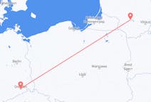 Flyrejser fra Kaunas, Litauen til Dresden, Tyskland
