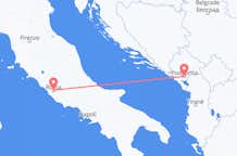 Flyrejser fra Podgorica, Montenegro til Rom, Italien