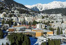 城堡 在 Davos 在 瑞士