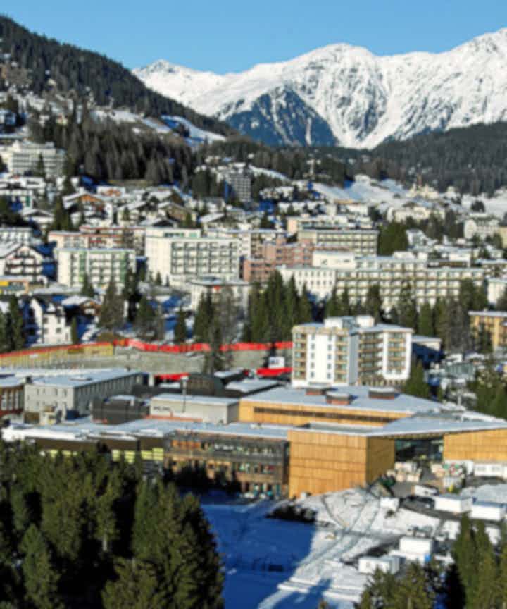 Hotels und Unterkünfte in Davos, die Schweiz