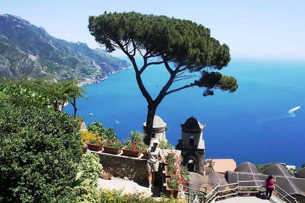 Day tour from Rome Hotel to the Amalfi coast, and back to Rome by Minivan