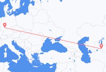 Flyrejser fra Nukus til Frankfurt