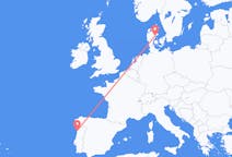 Vluchten van Århus, Denemarken naar Porto, Portugal