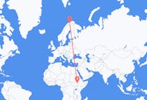 Flights from Gambela, Ethiopia to Alta, Norway