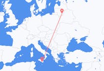 Flyreiser fra Vilnius, til Comiso