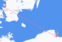 Flyrejser fra Ängelholm, Sverige til Gdańsk, Polen