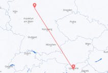 Flights from Ljubljana, Slovenia to Kassel, Germany