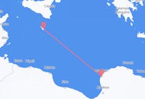 Flyg från Benghazi, Libyen till Malta (kommun), Malta