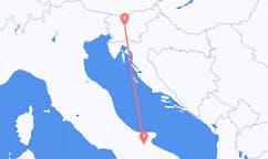 Flights from Foggia to Ljubljana