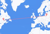 Flights from Saguenay to Vilnius