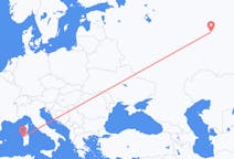 Flights from Izhevsk, Russia to Alghero, Italy