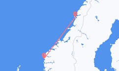 Flüge von der Stadt Sandnessjøen in die Stadt Florø