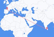 Рейсы из Коломбо, Шри-Ланка в Виторию-Гастейс, Испания