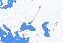 Flights from Saransk, Russia to Antalya, Turkey