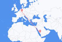Flyg från Al Bahah, Saudiarabien till Frankfurt, Tyskland