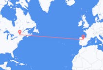 Flyg från Montreal, Kanada till Valladolid, Kanada