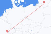 Vluchten van Kaunas naar Genève