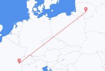 出发地 立陶宛考纳斯目的地 瑞士日内瓦的航班