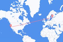 Flights from from San Francisco to Helsinki