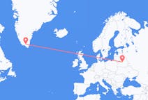 Flights from Minsk, Belarus to Narsarsuaq, Greenland