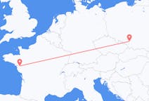 Flights from Katowice in Poland to Nantes in France