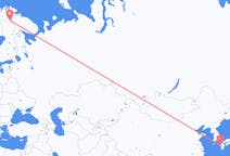 Flüge von Nagasaki, Japan nach Ivalo, Finnland
