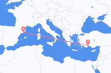 Flights from Antalya to Barcelona