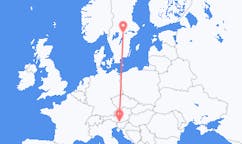 Flights from Klagenfurt to Örebro County
