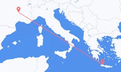 프랑스 르 퓌앙블레 출발, 그리스 하니아 도착 항공편