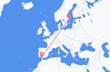 Voli da Jerez, Spagna to Stoccolma, Svezia