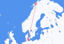 Flyg från Lubeck till Narvik