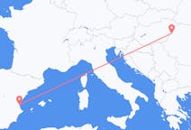 Flights from Oradea, Romania to Valencia, Spain