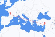 Loty z miasta Adana do miasta Bergerac