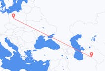 Flights from Ashgabat to Poznan