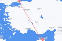 Flights from Larnaca to Istanbul