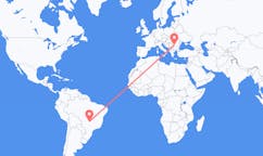 Flights from Rio Verde, Goiás, Brazil to Craiova, Romania